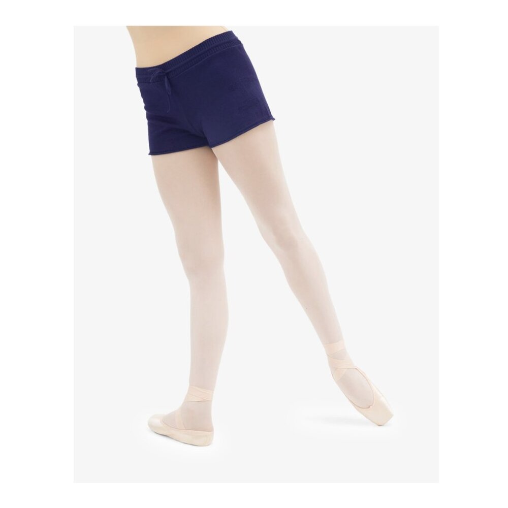 NWT Repetto - Knit Warm-up shorts - Midnight blue - XS / US4 (D0672-116-XS)